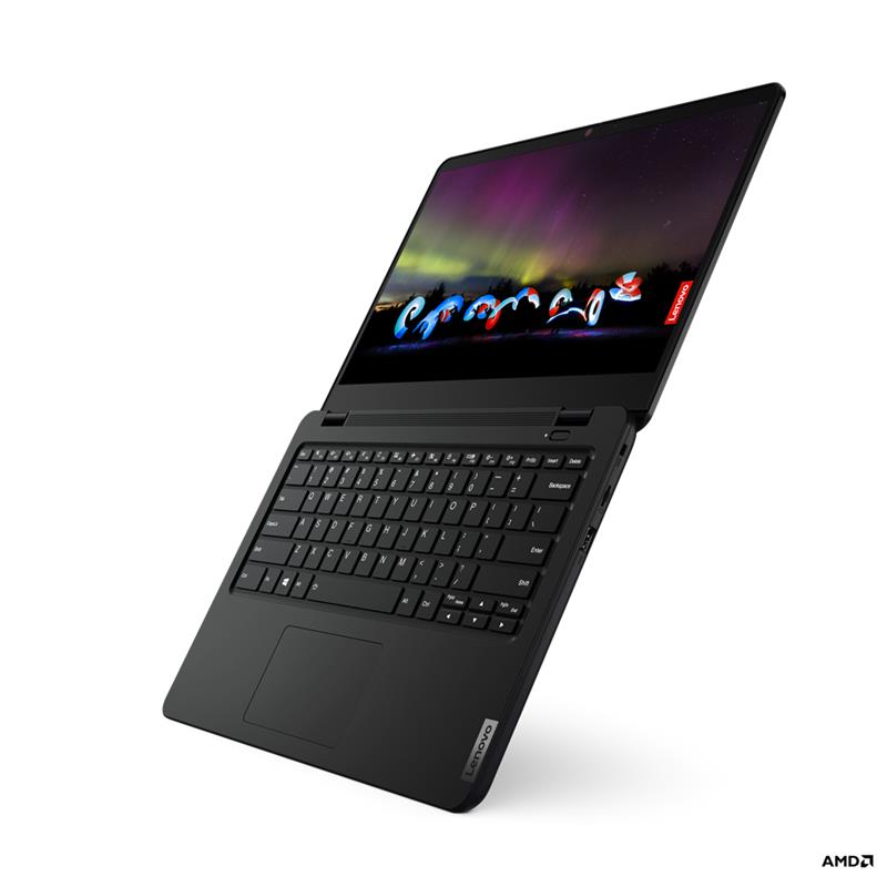 Lenovo 14w Notebook 35,6 cm (14"") HD AMD 3000 4 GB DDR4-SDRAM 64 GB eMMC Wi-Fi 5 (802.11ac) Windows 11 Zwart