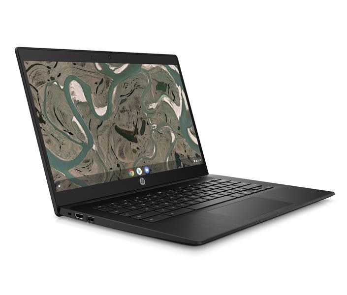 HP Chromebook 14 G7 N5100 35,6 cm (14"") Touchscreen Full HD Intel® Celeron® 4 GB LPDDR4x-SDRAM 32 GB eMMC Wi-Fi 6 (802.11ax) Chrome OS Zwart