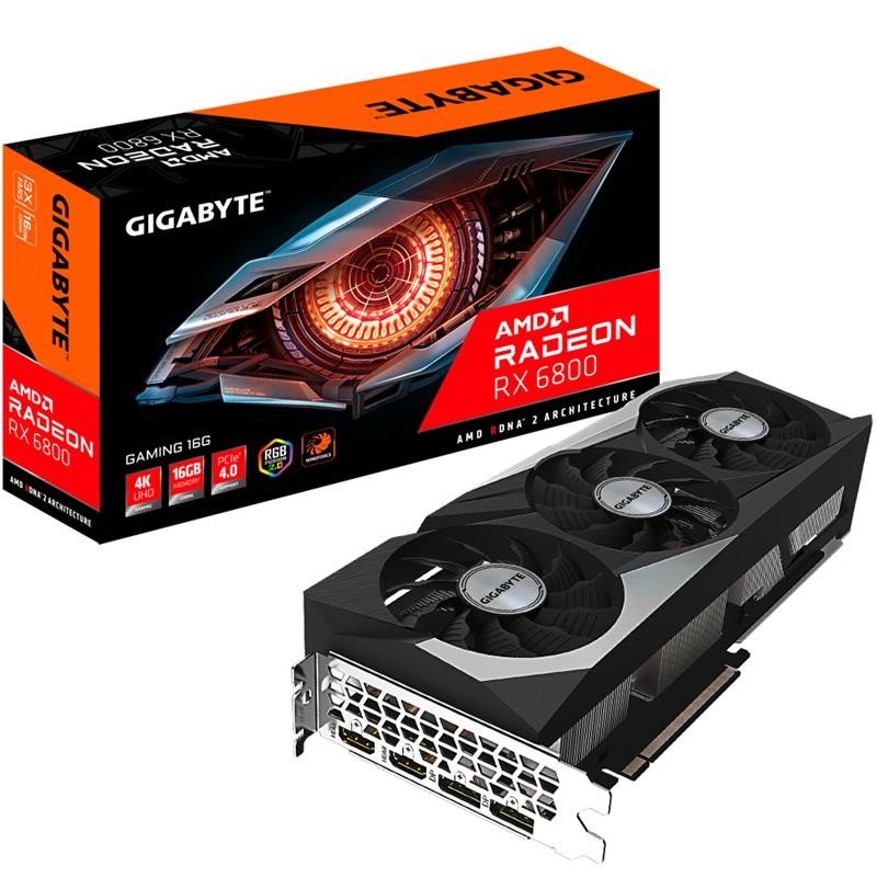 Gigabyte Radeon RX 6800 GAMING 16G AMD 16 GB GDDR6