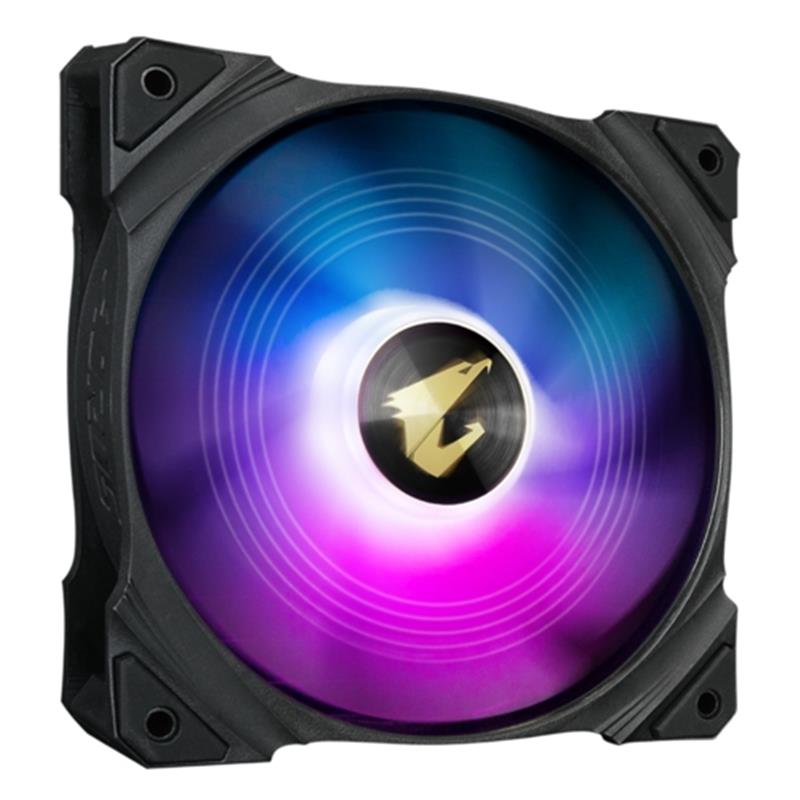 Gigabyte AORUS 140 ARGB Universeel Koeler 14 cm Zwart, Wit 1 stuk(s)