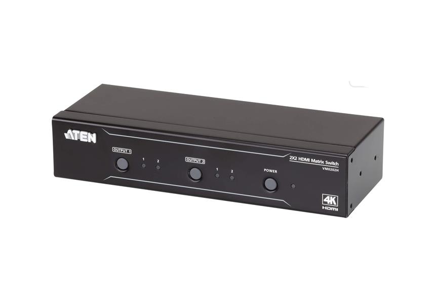 ATEN 2x2 4K HDMI matrixschakelaar