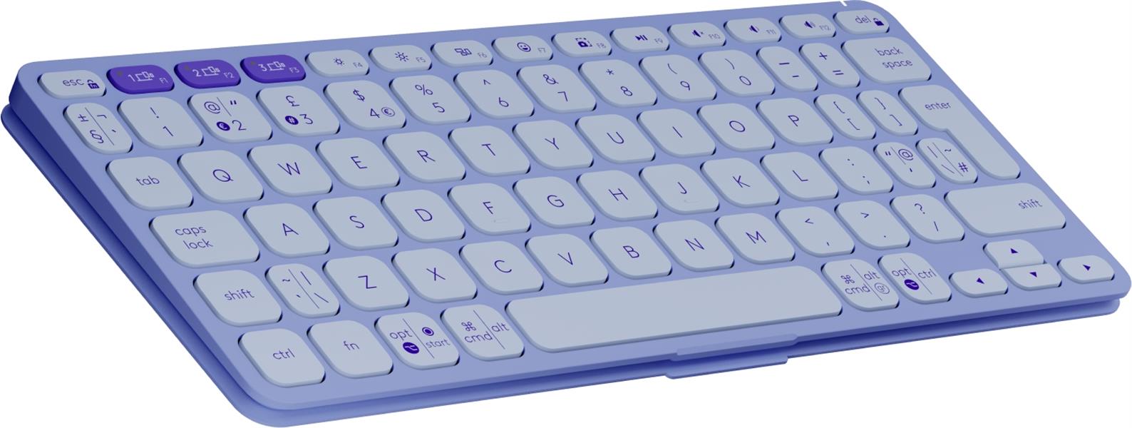 Logitech Keys-To-Go 2 toetsenbord Universeel Bluetooth QWERTY US International Lila