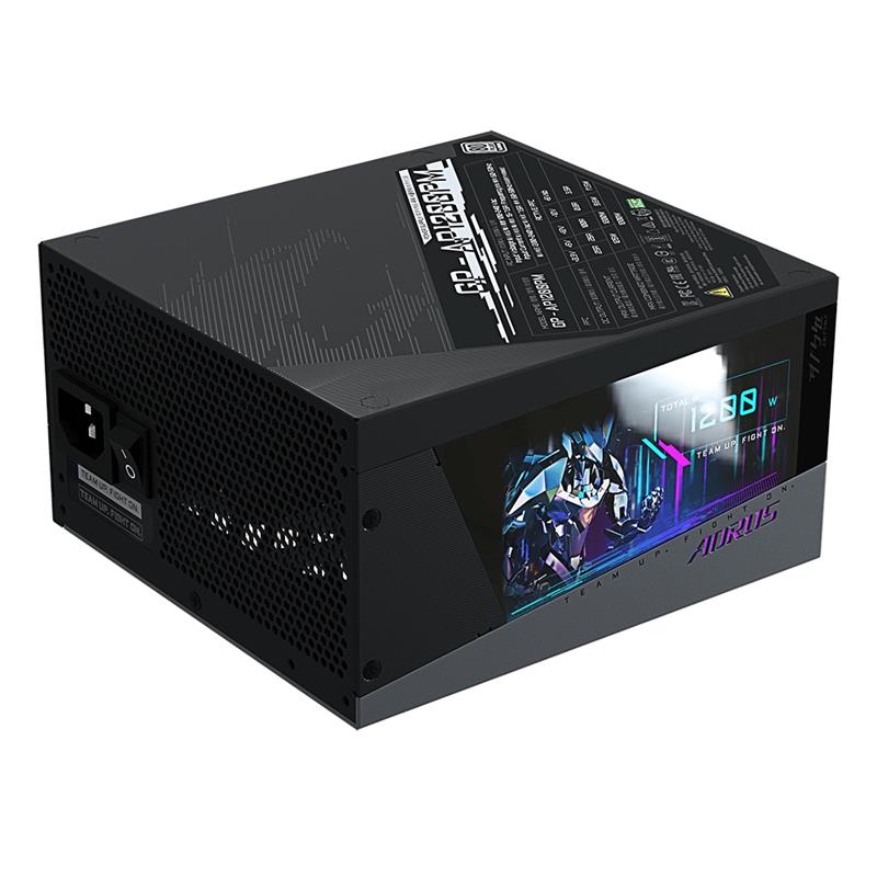 Gigabyte AORUS P1200W power supply unit 1200 W 20+4 pin ATX ATX Zwart