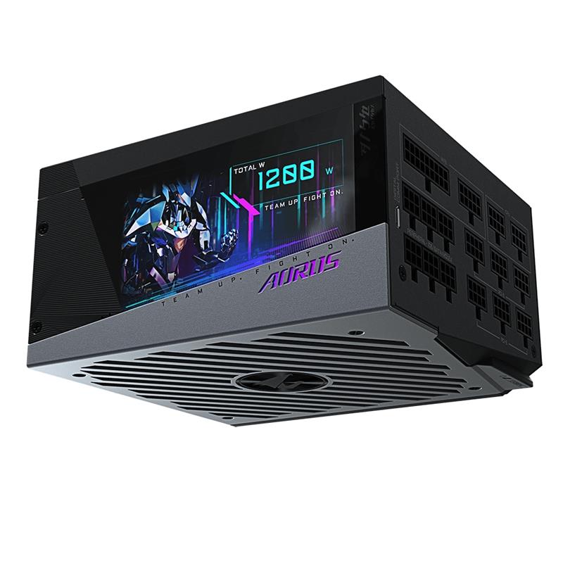 Gigabyte AORUS P1200W power supply unit 1200 W 20+4 pin ATX ATX Zwart