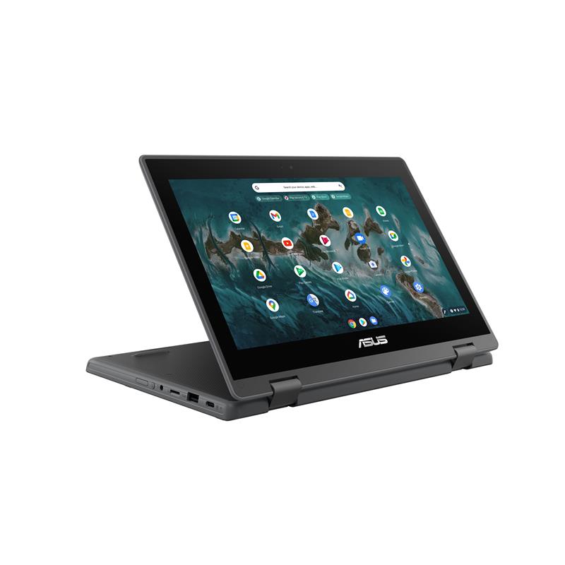 ASUS Chromebook Flip CR1 CR1100FKA-BP0790 Intel® Celeron® N N4500 29,5 cm (11.6"") Touchscreen HD 4 GB LPDDR4x-SDRAM 32 GB eMMC Wi-Fi 6 (802.11ax) Chr