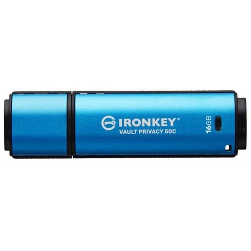 16GB USB-C IronKey Vault P 50C AES-256