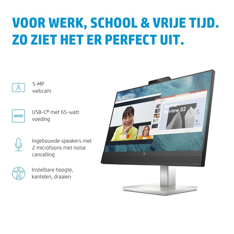 HP E24m G4 USB-C Conf 23 8i FHD Monitor