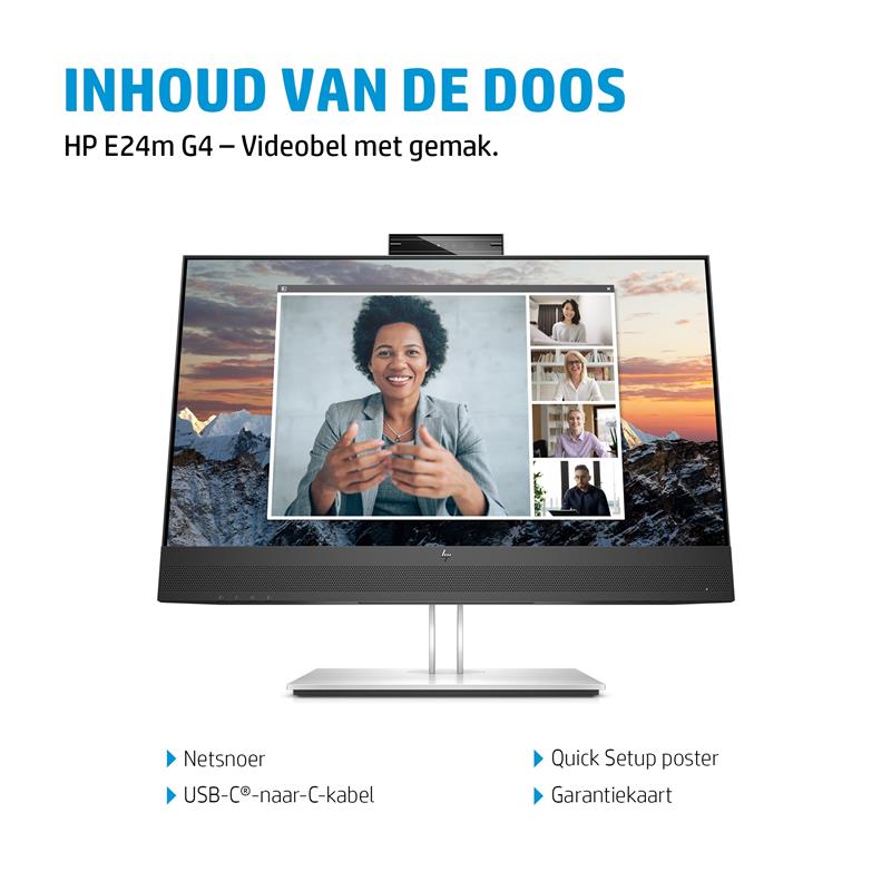 HP E24m G4 USB-C Conf 23 8i FHD Monitor