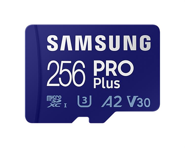 Samsung PRO Plus flashgeheugen 256 GB MicroSDXC UHS-I Klasse 10