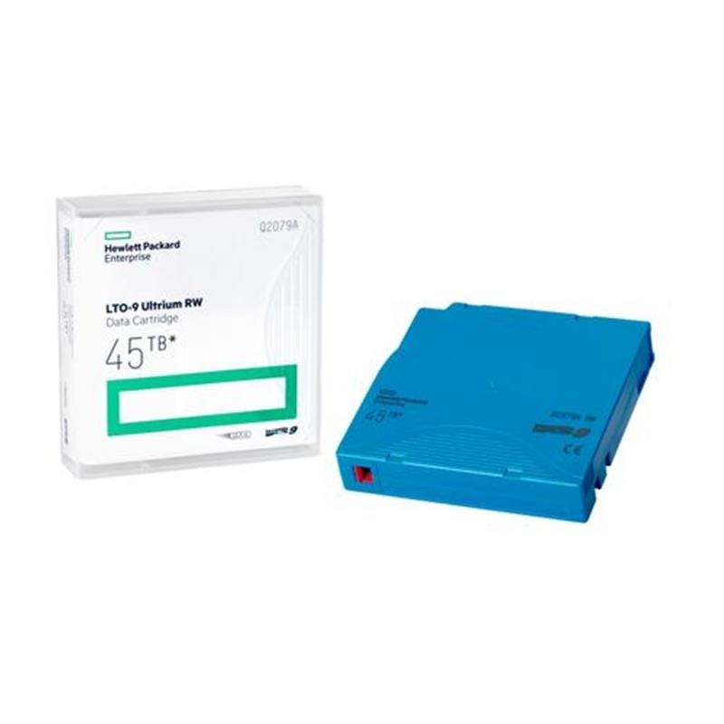 HPE LTO-9 45TB RW Non Cust Lbl 20 Crtg