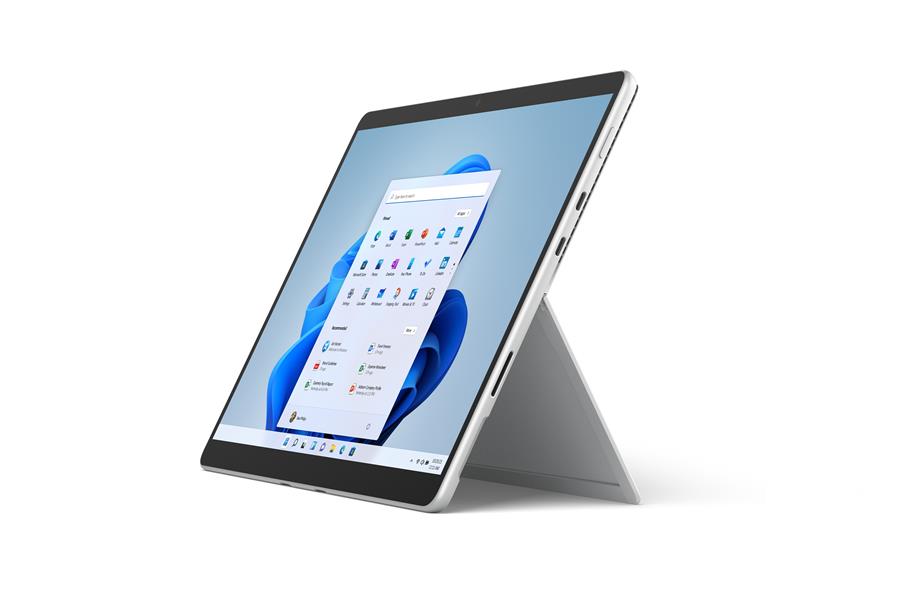 Microsoft Surface Pro 8 256 GB 33 cm (13"") Intel® 11de generatie Core™ i5 8 GB Wi-Fi 6 (802.11ax) Windows 10 Pro Platina