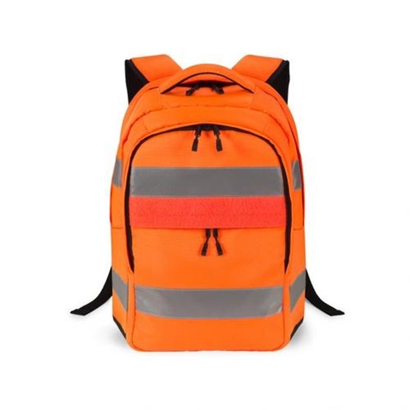 Dicota Hi-Vis rugzak Oranje Polyethyleentereftalaat PET Thermoplastic polyurethaan TPU 