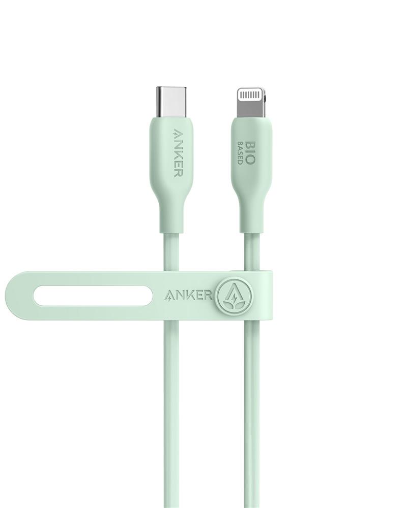 541 USB-C to Lightning Cable Bio-Based3ft B2B - Europe excluded UK plug Green Iteration 1