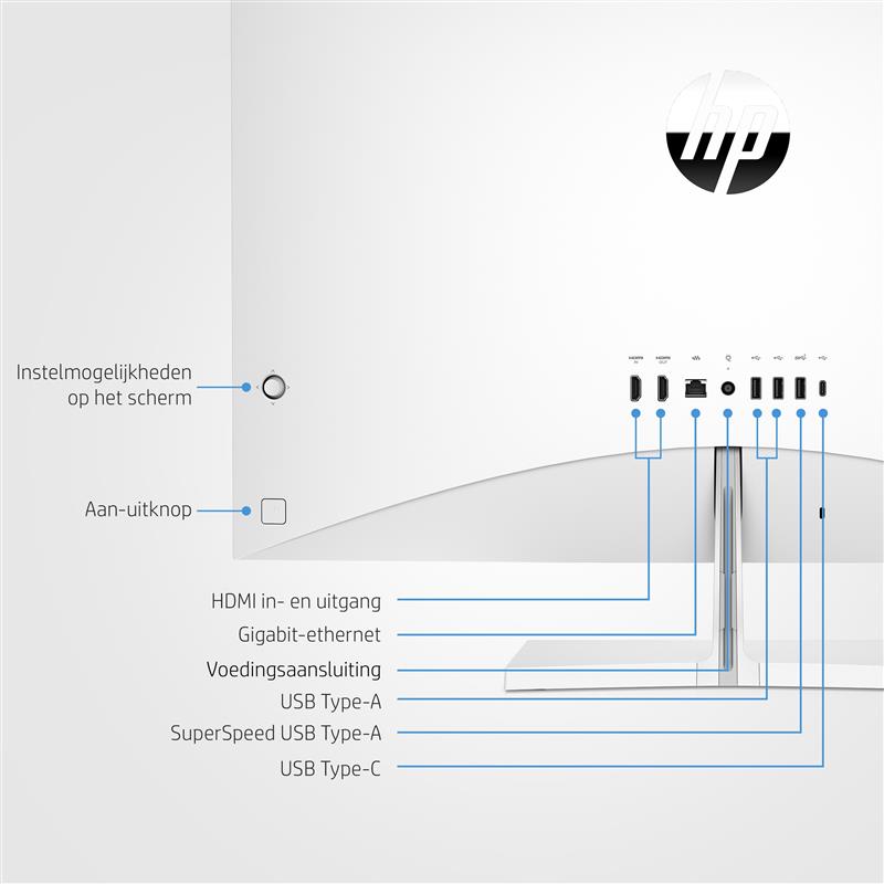 HP Pavilion 24-ca0695nd AMD Ryzen™ 7 60,5 cm (23.8"") 1920 x 1080 Pixels 8 GB DDR4-SDRAM 512 GB SSD Alles-in-één-pc Windows 11 Home Wi-Fi 6 (802.11ax)