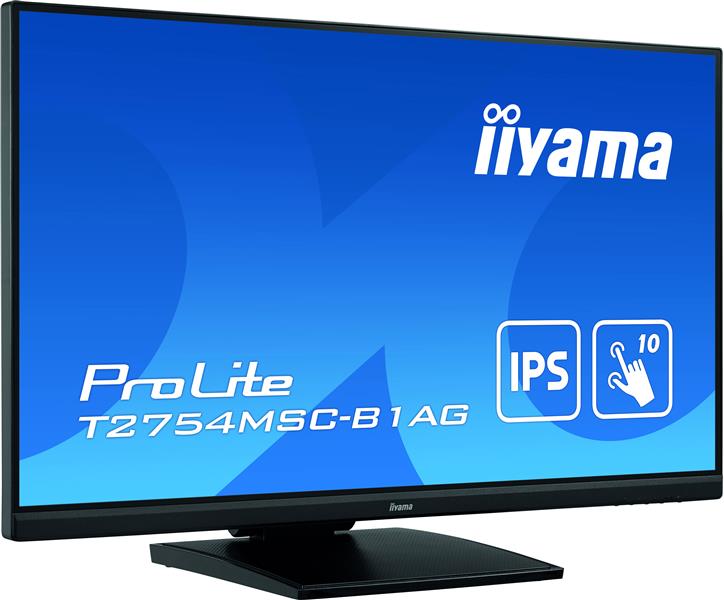 iiyama ProLite T2754MSC-B1AG touch screen-monitor 68,6 cm (27"") 1920 x 1080 Pixels Multi-touch Multi-gebruiker Zwart