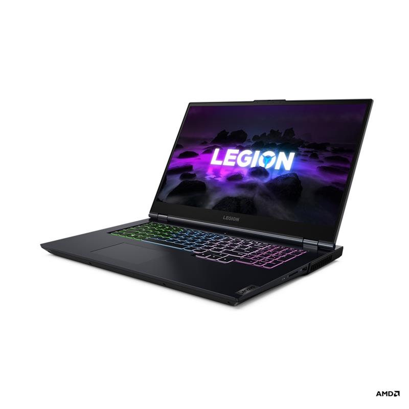 Lenovo Legion 5 5800H Notebook 43,9 cm (17.3"") Full HD AMD Ryzen™ 7 16 GB DDR4-SDRAM 512 GB SSD NVIDIA GeForce RTX 3070 Wi-Fi 6 (802.11ax) Windows 11