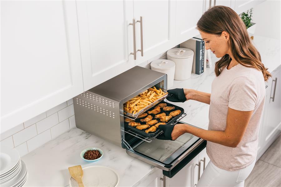 Ninja DT200EU oven 29 l 2400 W Zwart, Zilver