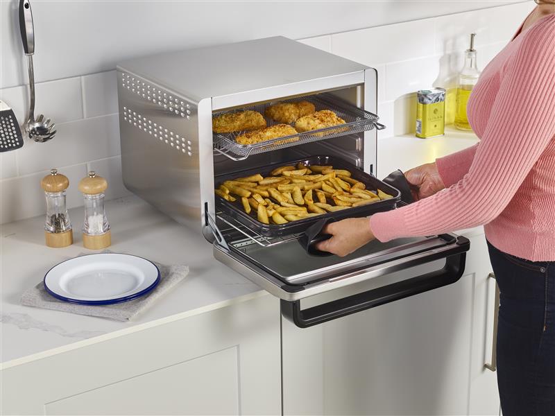 Ninja DT200EU oven 29 l 2400 W Zwart, Zilver