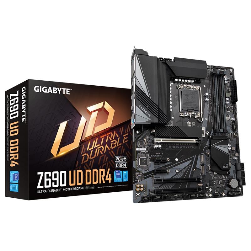 Gigabyte Z690 UD DDR4 (rev. 1.0) Intel Z690 LGA 1700 ATX