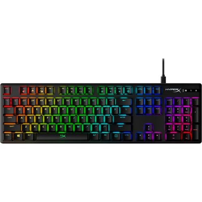 HyperX Alloy Origins - mechanisch gamingtoetsenbord - HX Red US-indeling 