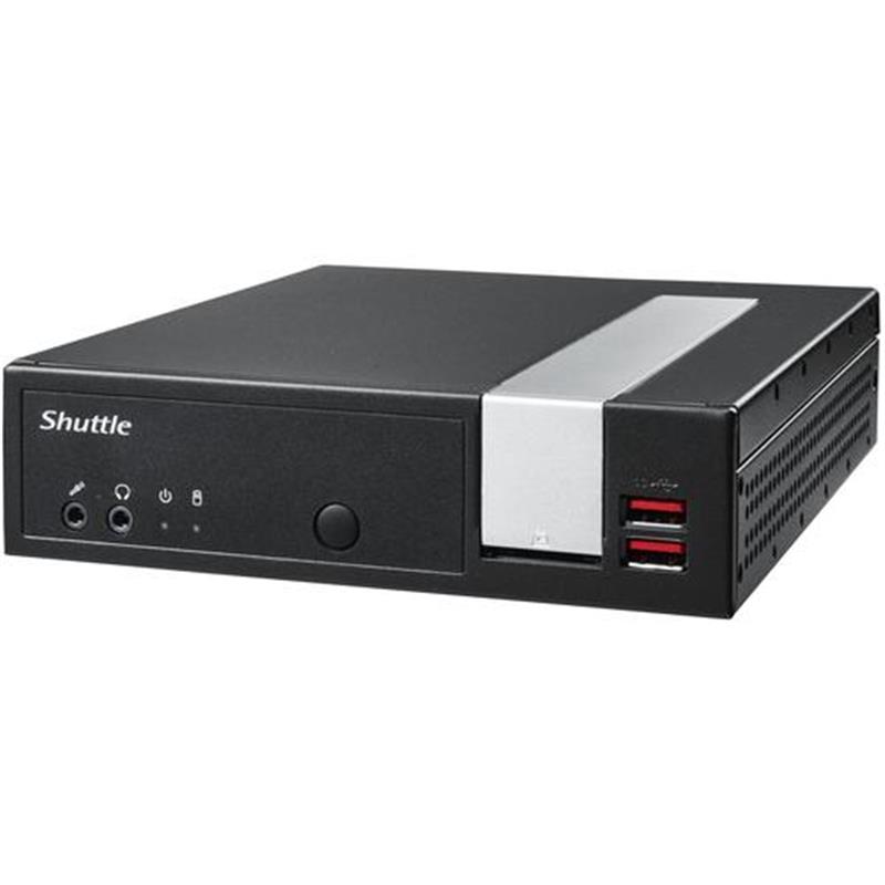 Shuttle XP? slim DL20N 1,35L maat pc Zwart Intel SoC BGA 1090 N4505 2 GHz