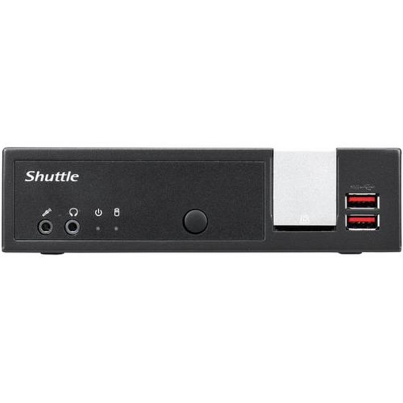 Shuttle XP? slim DL20N 1,35L maat pc Zwart Intel SoC BGA 1090 N4505 2 GHz