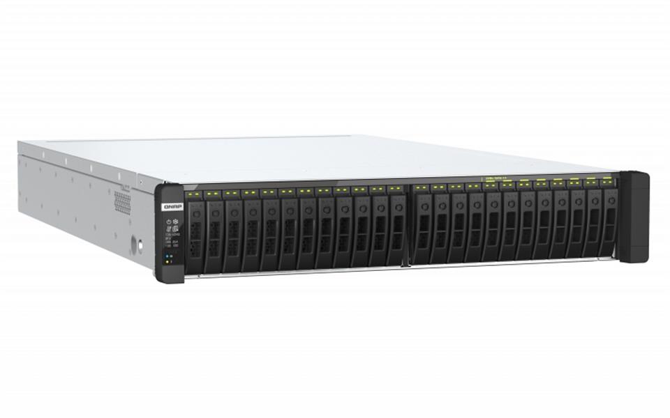 QNAP TDS-h2489FU Opslagserver Rack (2U) Ethernet LAN Zwart, Zilver 4309Y