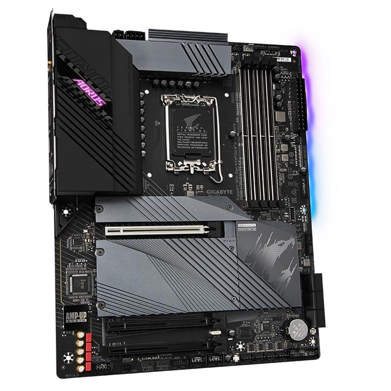 Gigabyte Z690 AORUS ELITE AX moederbord Intel Z690 Express LGA 1700 ATX