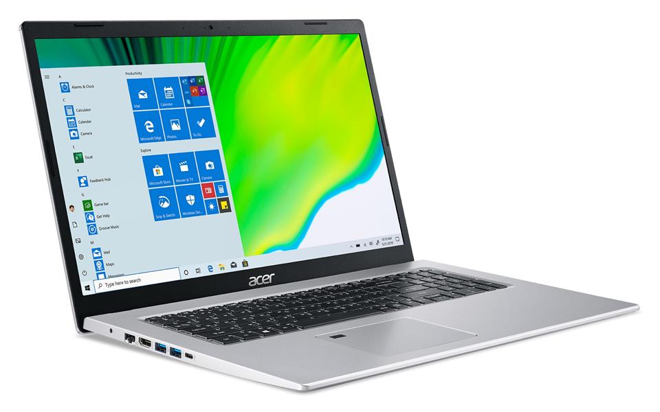 Acer Aspire 5 A517-52G-52W4 i5-1135G7 Notebook 43,9 cm (17.3"") Full HD Intel® Core™ i5 16 GB DDR4-SDRAM 512 GB SSD NVIDIA GeForce MX450 Wi-Fi 6 (802.