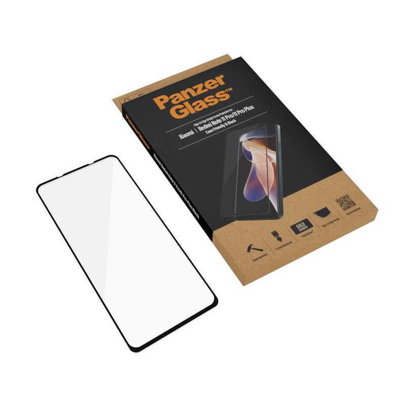 PanzerGlass 8052 scherm- & rugbeschermer voor mobiele telefoons Doorzichtige schermbeschermer Xiaomi 1 stuk(s)