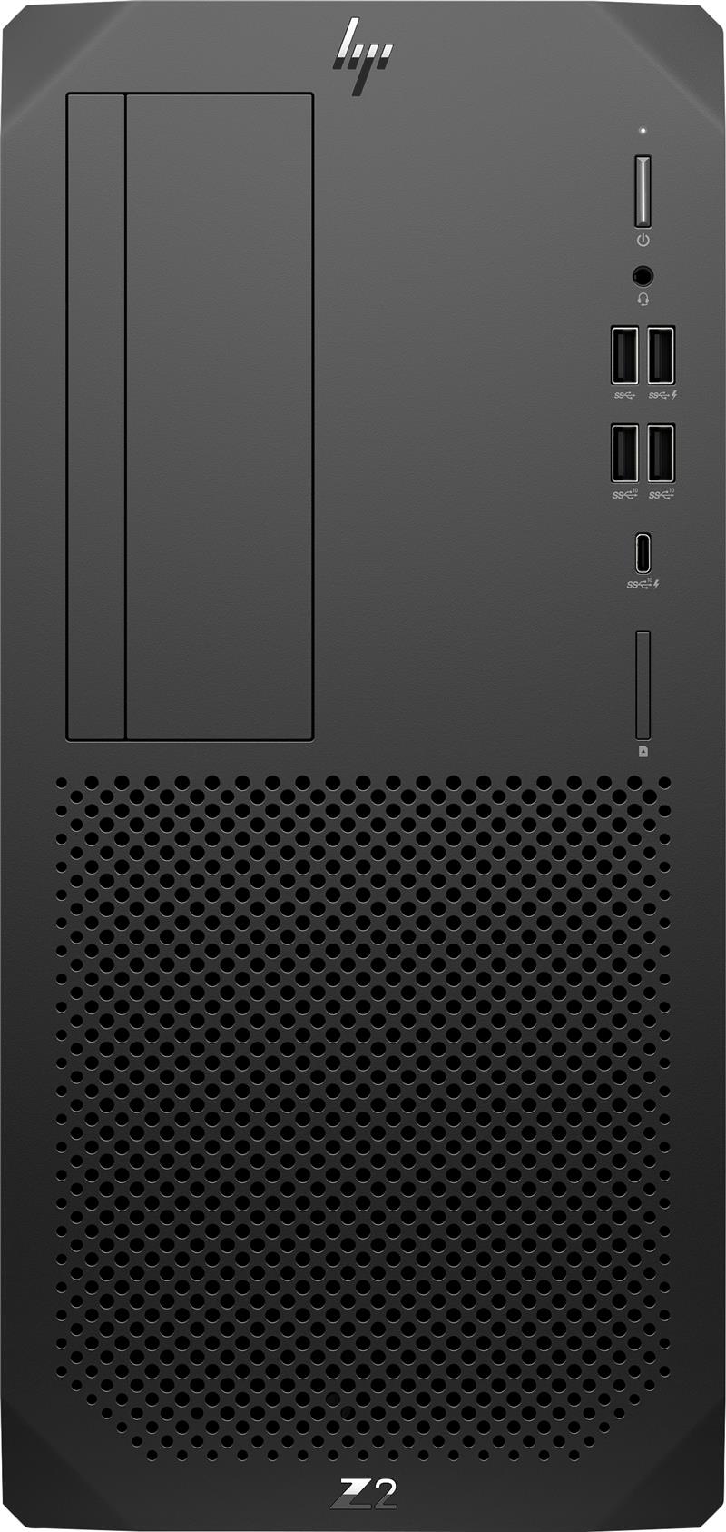 HP Z2 Tower G5 i7-10700 Intel® Core™ i7 16 GB DDR4-SDRAM 512 GB SSD Windows 11 Pro Workstation Zwart