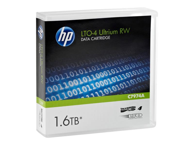 LTO Ultrium 4 - 1 6TB RW data Cartridge
