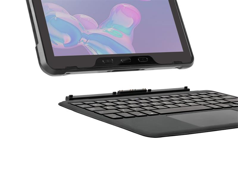 Samsung GP-JKT636TGBBW toetsenbord voor mobiel apparaat Zwart QWERTY Amerikaans Engels