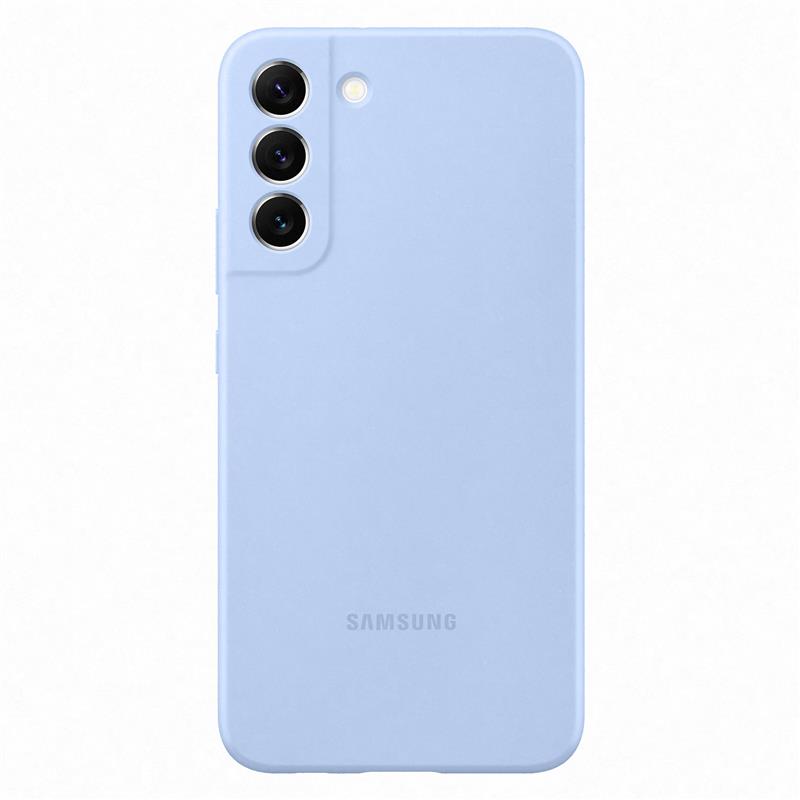  Samsung Silicone Cover Galaxy S22 5G Sky Blue