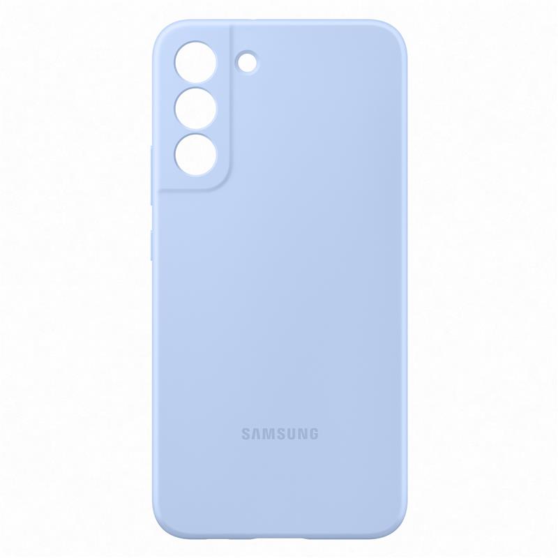  Samsung Silicone Cover Galaxy S22 5G Sky Blue