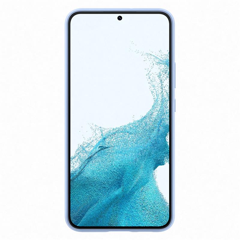  Samsung Silicone Cover Galaxy S22 5G Sky Blue