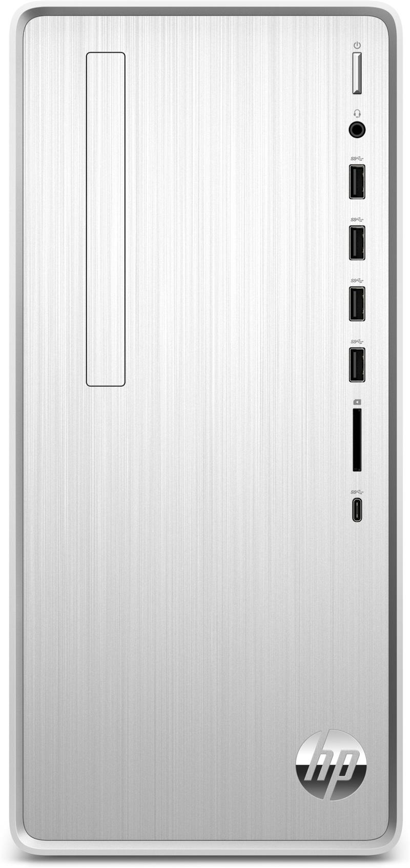 HP Pavilion TP01-3165nd i7-12700 Tower Intel® Core™ i7 8 GB DDR4-SDRAM 512 GB SSD Windows 11 Home PC Zilver