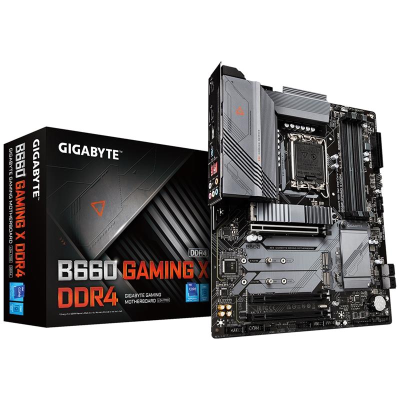 Gigabyte B660 GAMING X DDR4 moederbord Intel B660 LGA 1700 ATX