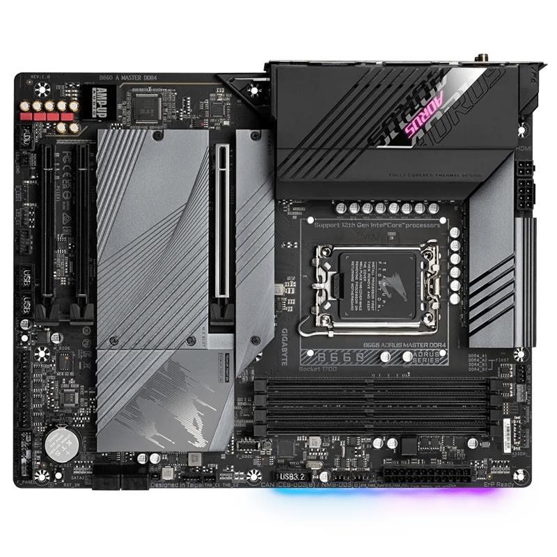 Gigabyte B660 AORUS MASTER DDR4 Intel B660 LGA 1700 ATX