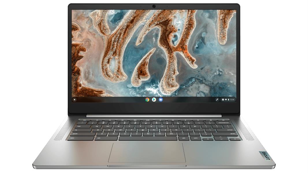 Lenovo IdeaPad 3 Chromebook MT8183 35,6 cm (14"") Full HD MediaTek 4 GB LPDDR4x-SDRAM 64 GB eMMC Wi-Fi 5 (802.11ac) Chrome OS Grijs