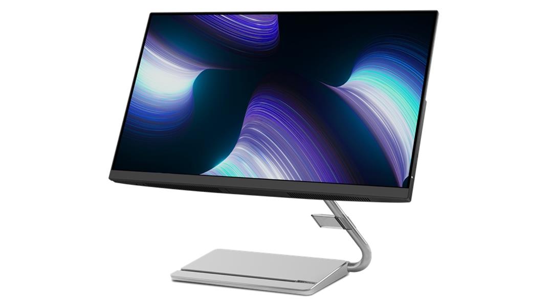 Lenovo Q24i-20 60,5 cm (23.8"") 1920 x 1080 Pixels Full HD LED Zwart, Zilver