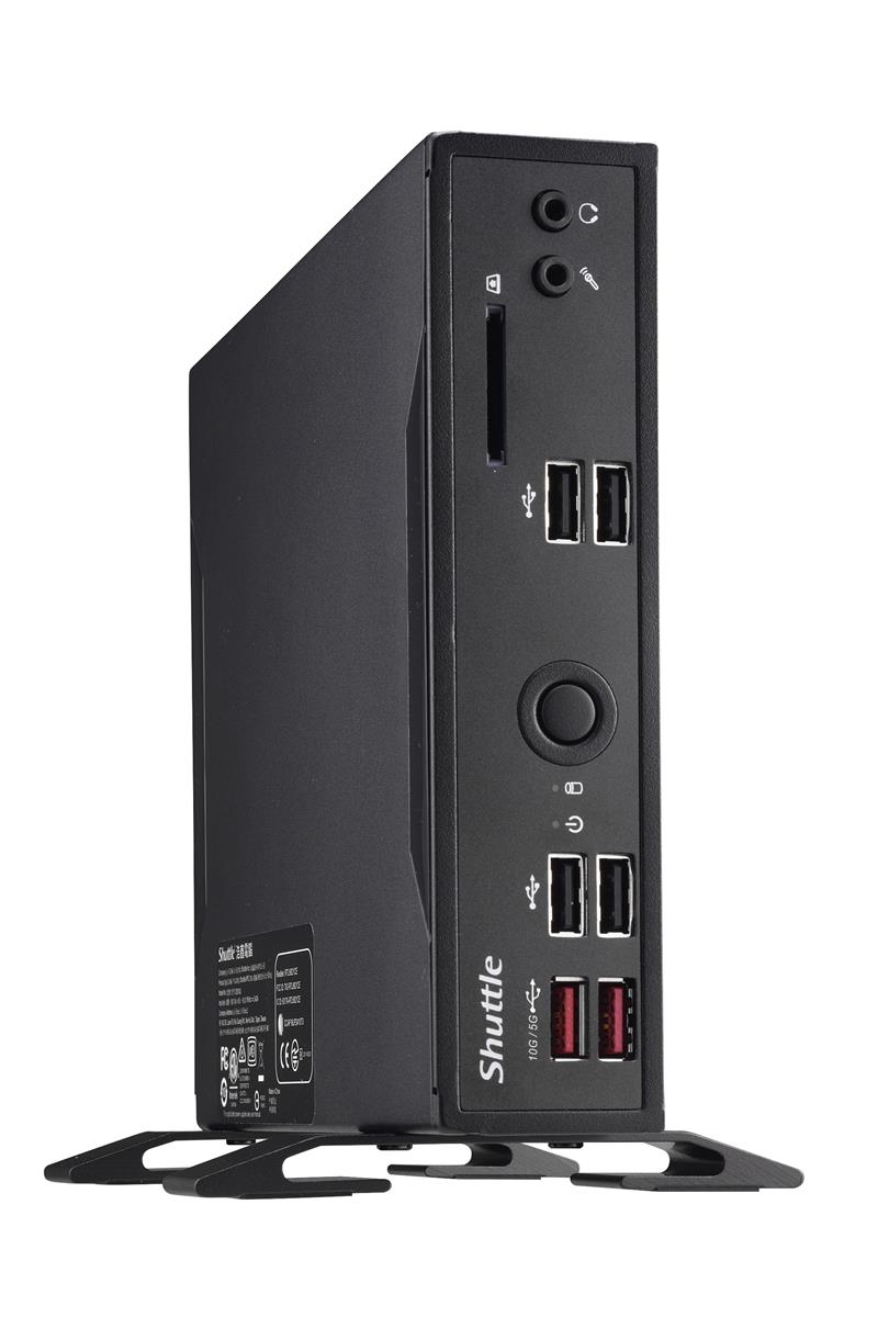 Shuttle XP? slim DS20U7 1,3L maat pc Zwart Intel SoC i7-10510U 1,8 GHz