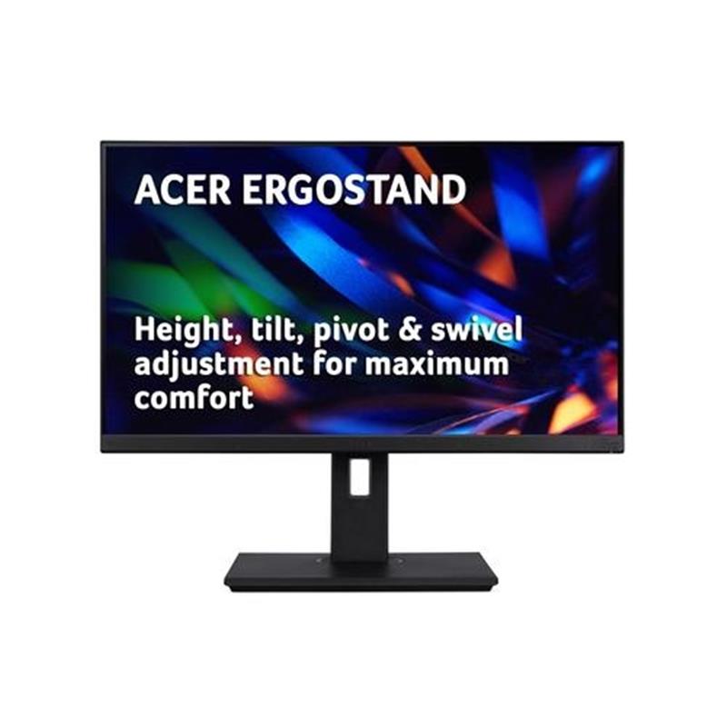 Acer VERO BR247YBMIPRX 23.8 IPS HDMI/DP computer monitor 60,5 cm (23.8"") 1920 x 1080 Pixels Full HD LED Zwart