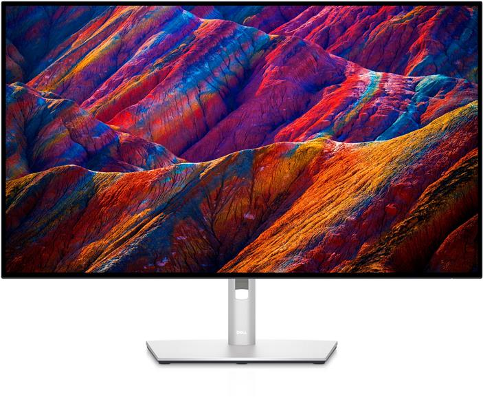 DELL UltraSharp U3223QE 80 cm 31 5 3840 x 2160 Pixels 4K Ultra HD LCD Zilver