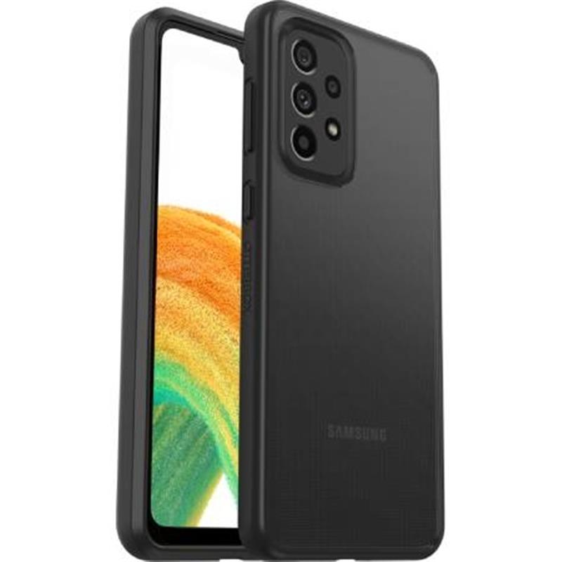 OtterBox React Series voor Samsung Galaxy A33 5G, transparant/zwart