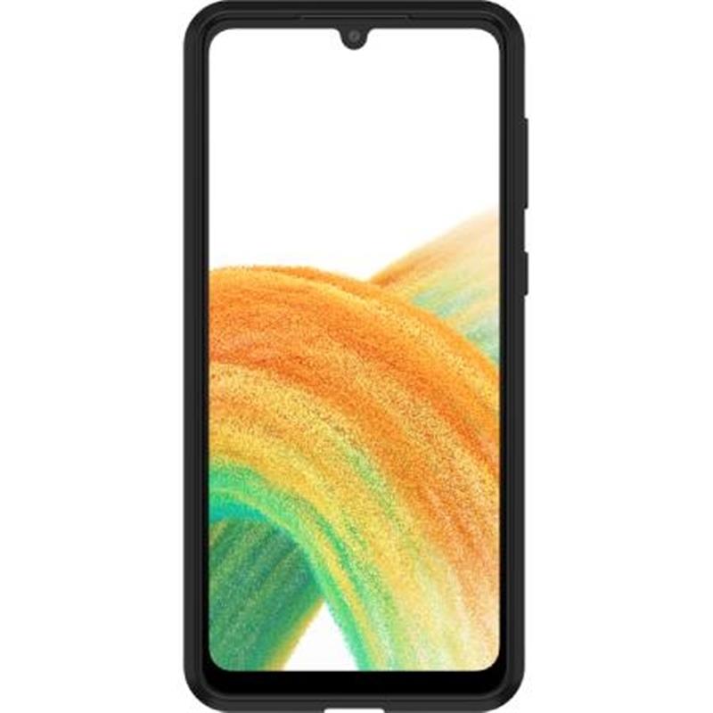 OtterBox React Series voor Samsung Galaxy A33 5G, transparant/zwart