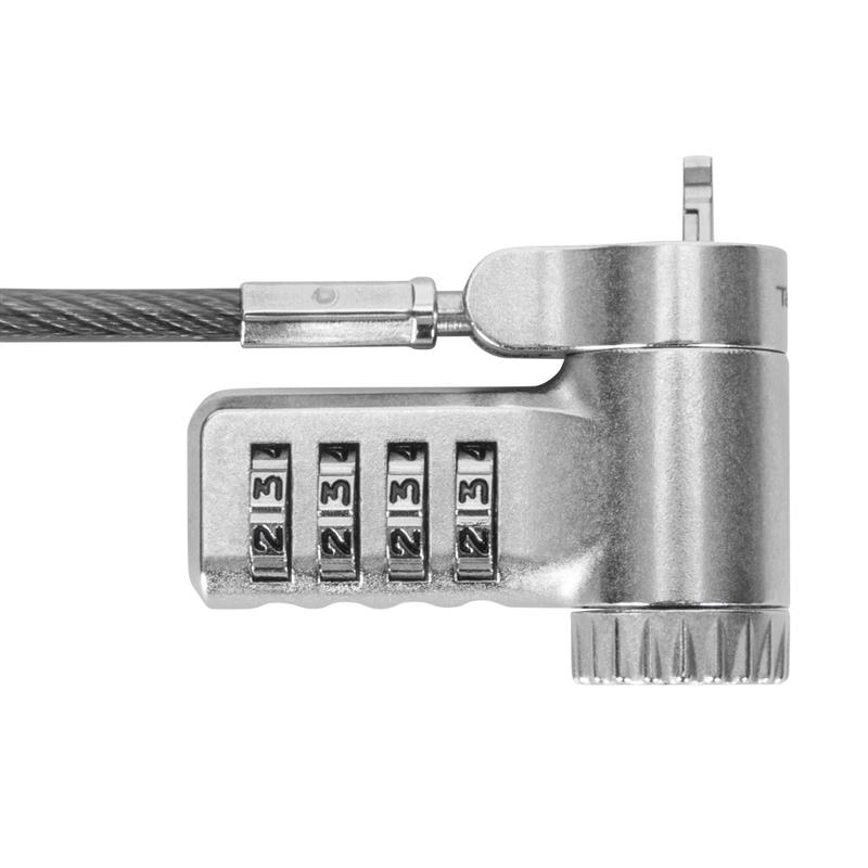 DEFCON Ultimate Universal Resettable Combination Cable Lock with Adaptable Lock Head