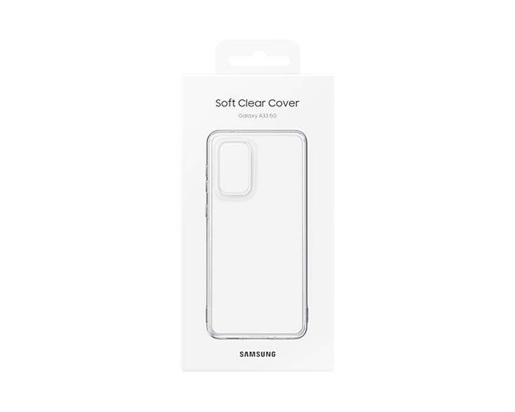  Samsung Soft Clear Cover Galaxy A33 5G Transparent