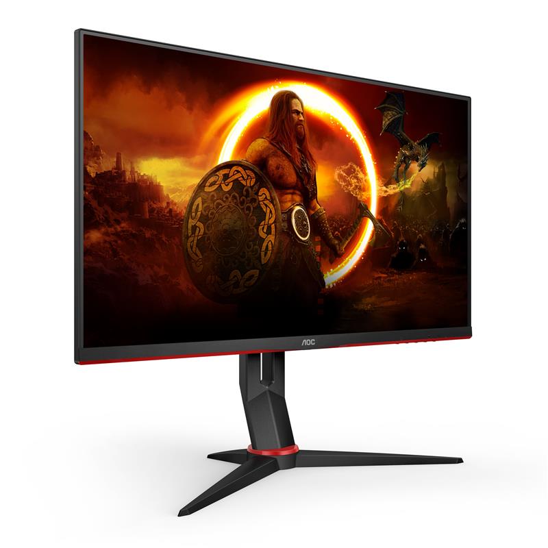 AOC 27G2SPU/BK computer monitor 68,6 cm (27"") 1920 x 1080 Pixels Full HD Zwart, Rood