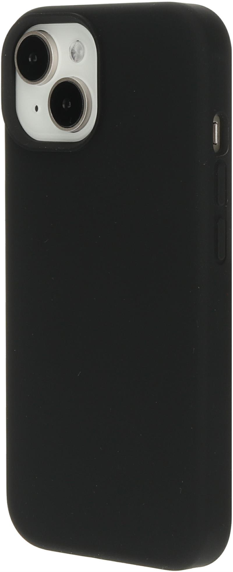 Mobiparts Silicone Cover Apple iPhone 15 Black (Magsafe Compatible)